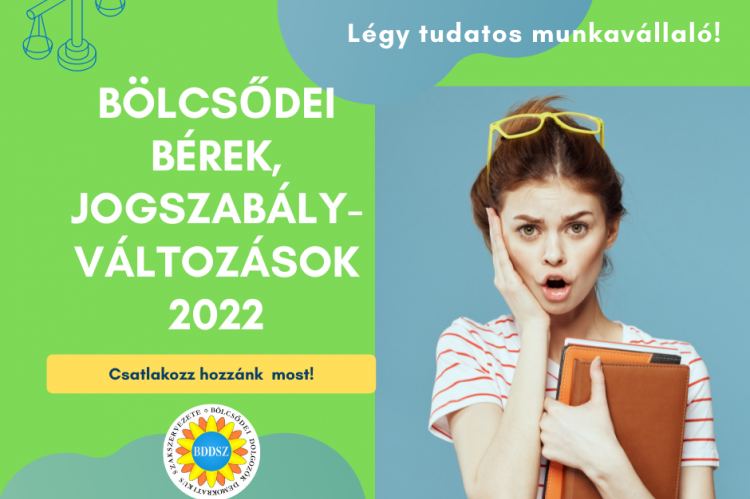 Bérek, jogszabályváltozások 2022